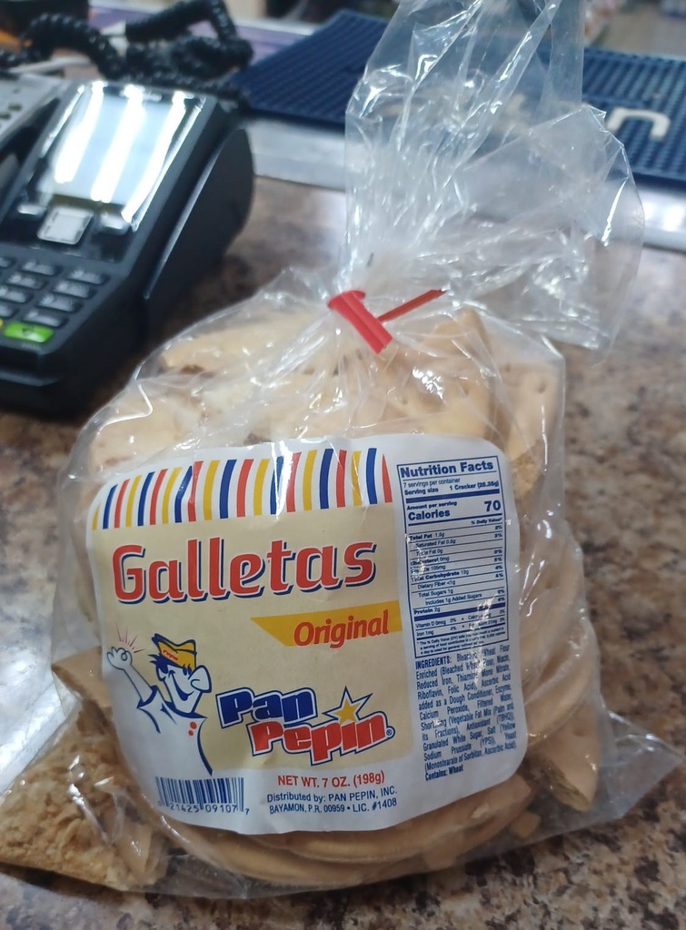 PAN PEPIN GALLETAS DE CASCO 7oz