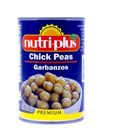 NUTRIPLUS GARBANZOS 15.50oz