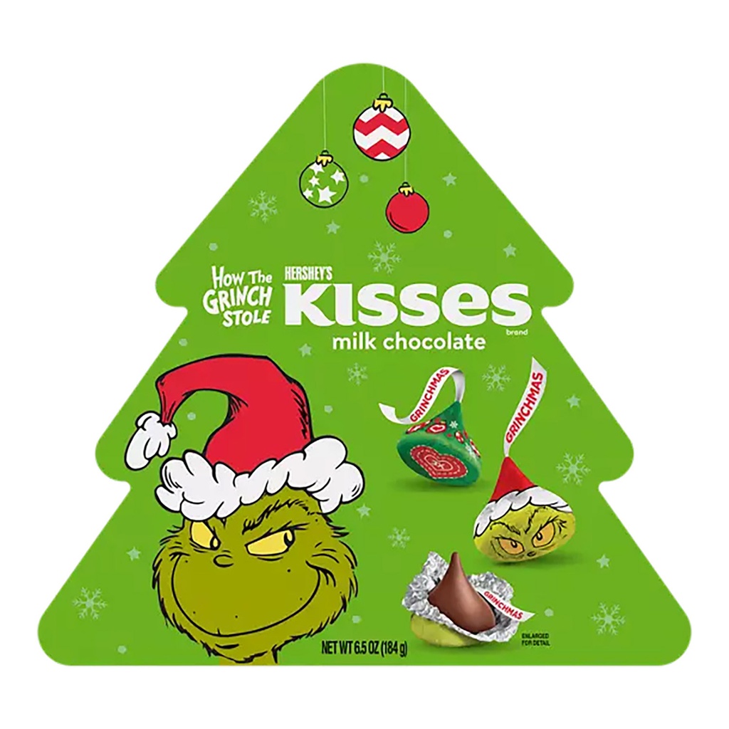 KISSES BOX GRINCH 6.5 oz