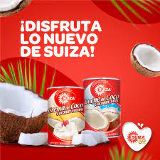 SUIZA LECHE DE COCO 12oz.