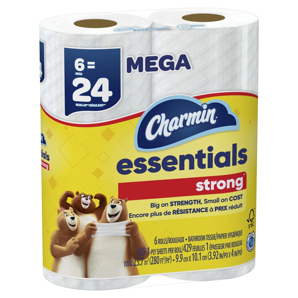 CHARMIN ESSENTIALS STRONG PQ 6