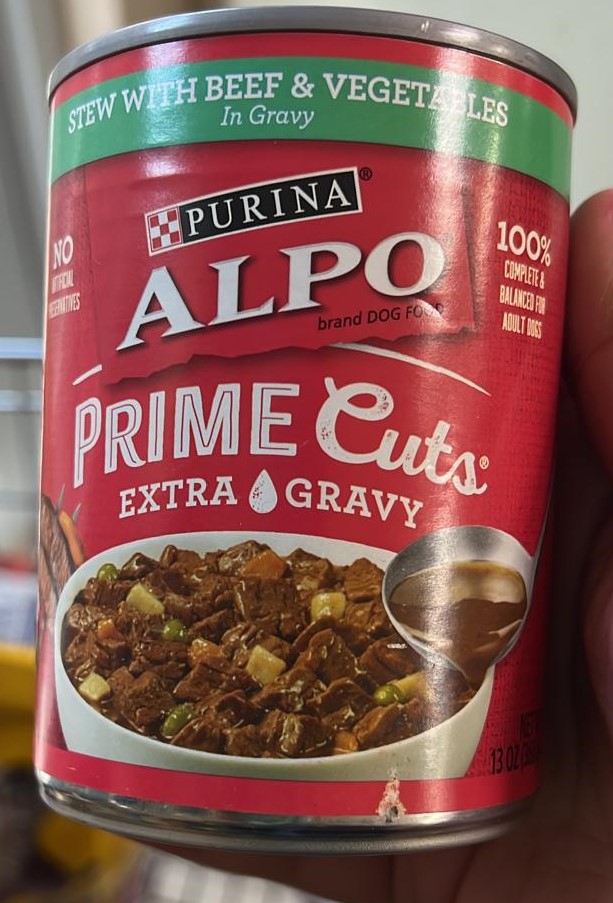 ALPO PRIME CUTS W/BEEF & VEG