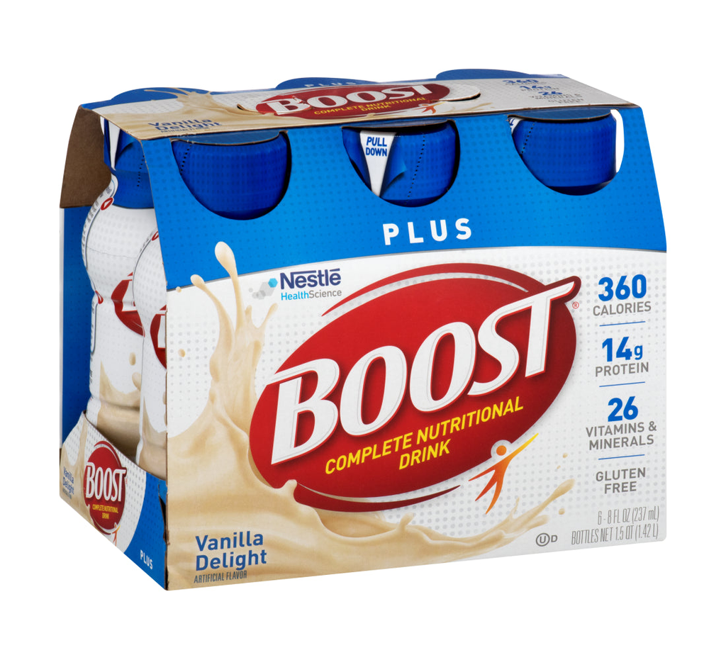BOOST VANILLA PLUS 8oz PQ6