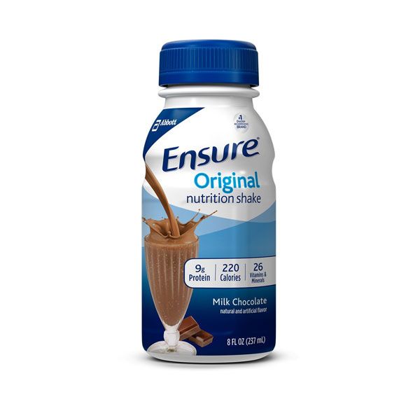 ENSURE ORIG CHOCOLATE W/IND