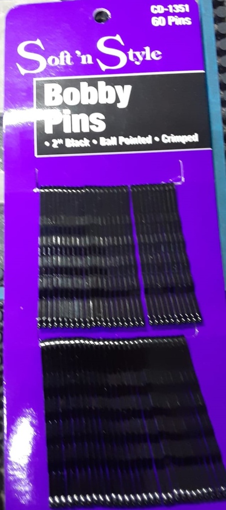 BOBBY PINS SOFT'N STYLE