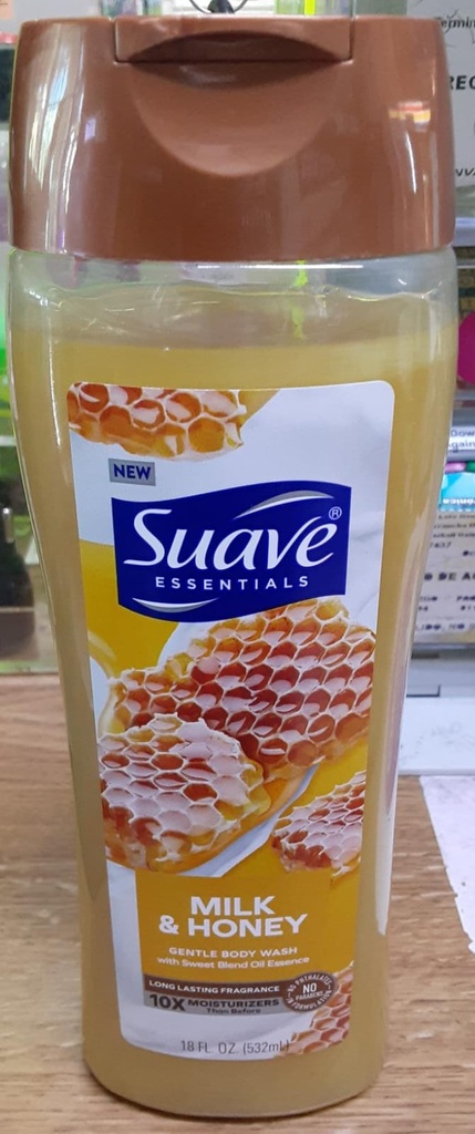 SUAVE MILK & HONEY BODY WASH