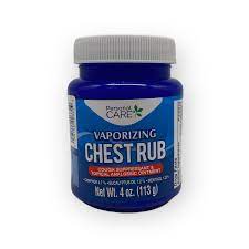 VAPORIZING CHEST RUB 4oz