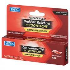ORAL RELIEF GEL LUCKY 0.5oz