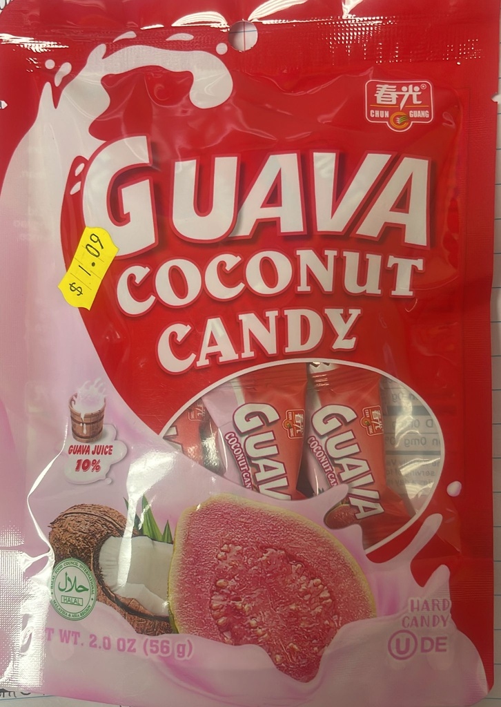 GUAVA COCONUT HARD CANDY 2oz