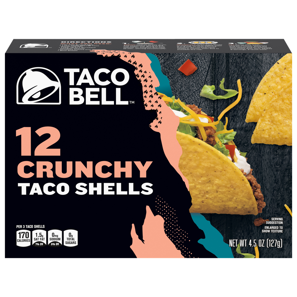 TACO BELL 12 CRUNCHY 4.5oz