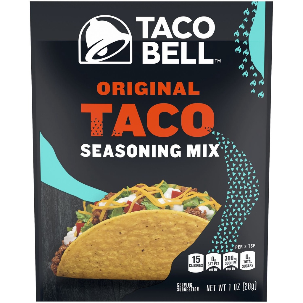 TACO BELL ORIGINAL SEASONING 1oz
