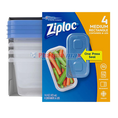 ZIPLOC MEDIUM RECTANGLE PQ 4