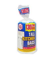 TALL KITCHEN BAGS 13gl