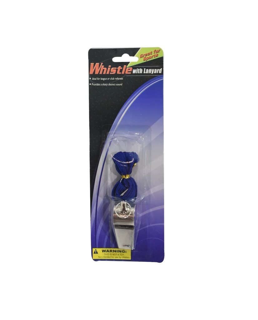 WHISTLE WITH LANDYARD