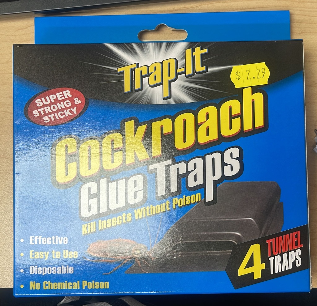 COCKROACH GLUE TRAPS