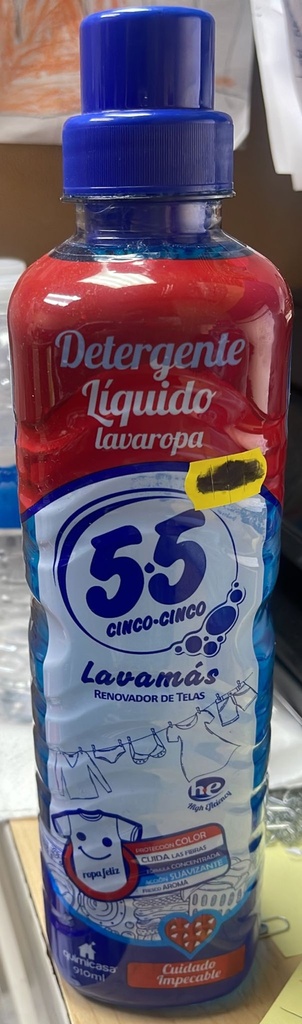 CINCO.CINCO LAVADOR AMA TU ROPA
