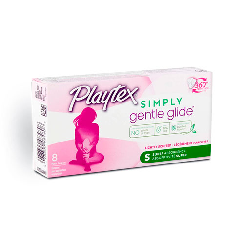 PLAYTEX GENTLE TAMPONS PQ 8