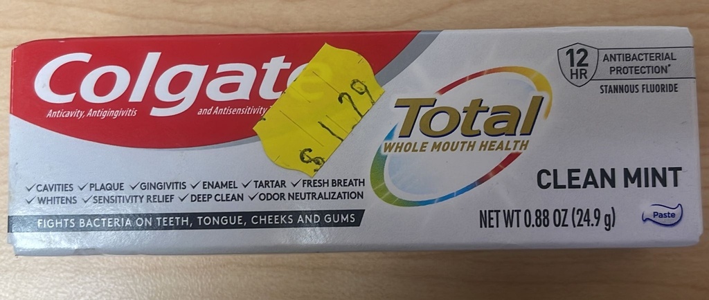 PASTA COLGATE TOTAL CLEAN MINT 0.88oz