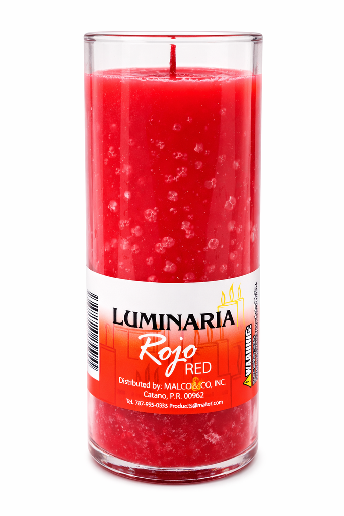 LUMINARIA VELON ROJO