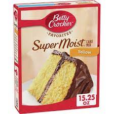 BETTY CROCKER YELLOW CAKE 15.25oz