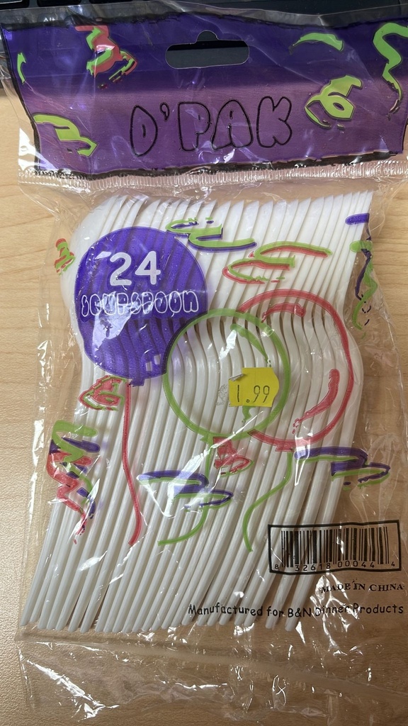 CUCHARAS D'PAK PAQ 24