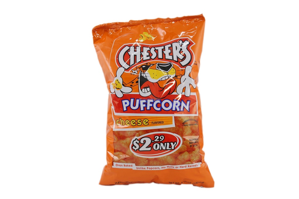 CHESTER'S PUFFCORN 4 1/4oz