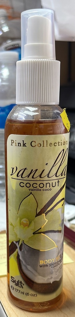SPLASH VANILLA COCONUT 6oz
