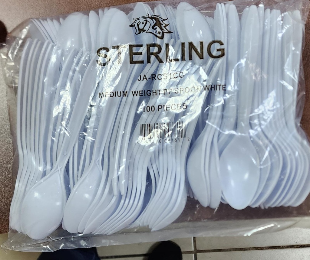 CUCHARAS STERLING PQT/100