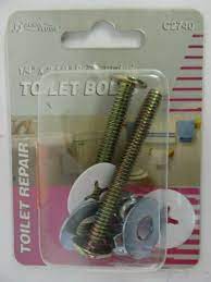 TOILET BOLTS 1/4