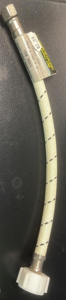 FOXTAIL MANGA FLEXIBLE INODORO 12"