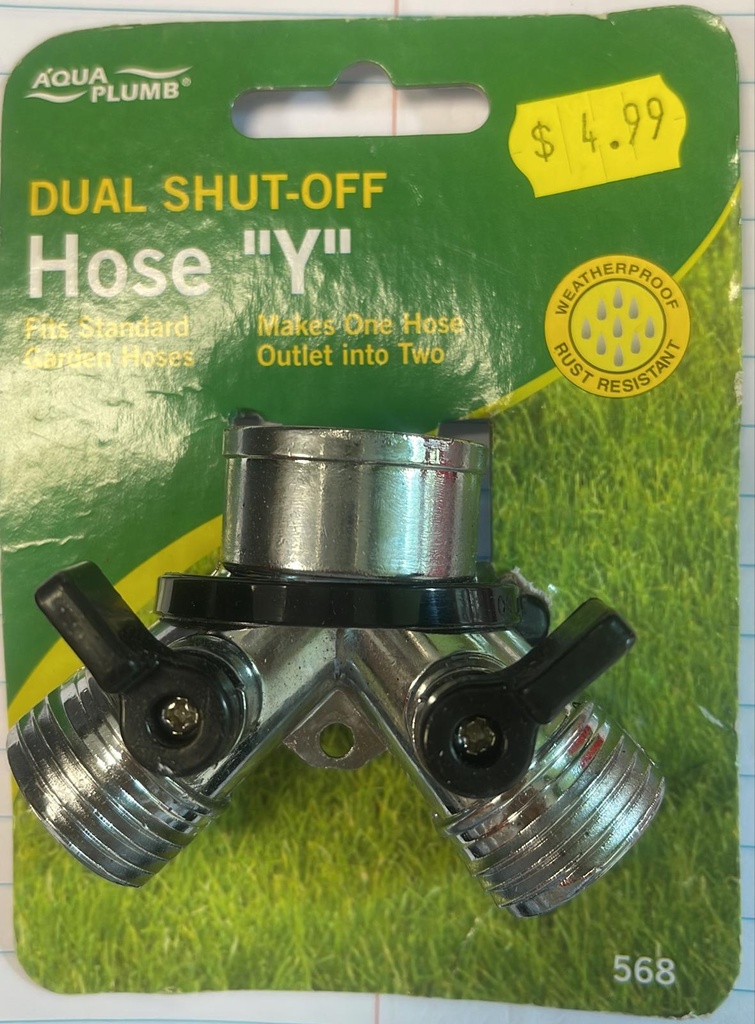 AQUA PLUMB EMPATE "Y"