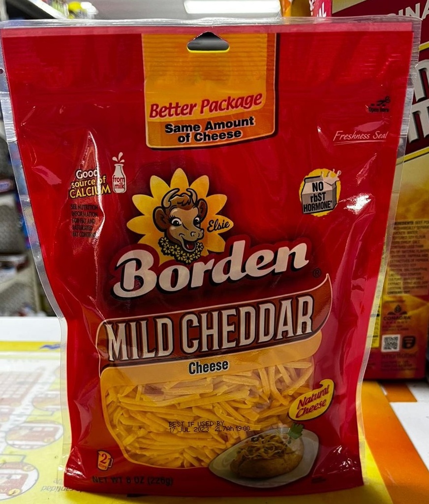 QUESO BORDEN MILD CHEDDAR