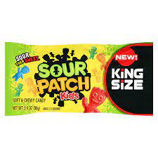SOUR PATCH KING SIZE 3.4oz