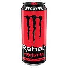 MONSTER STRAW/LEMONADE 16oz 7147