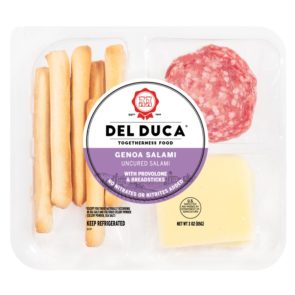DEL DUCA GENOA & PROVOLONE BREADSTICKS  3oz 