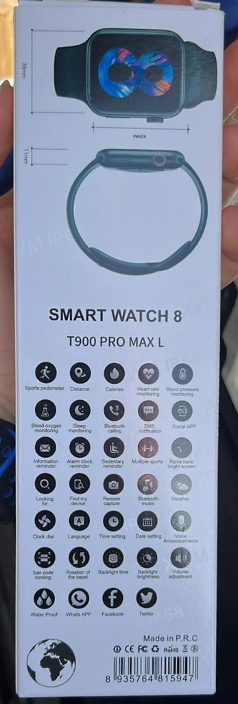 SMART WATCH 8 BRAVO