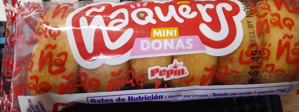PAN PEPIN ÑAQUERS DONAS REGULARES 5003