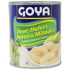 GOYA PERAS EN MITADES 29oz