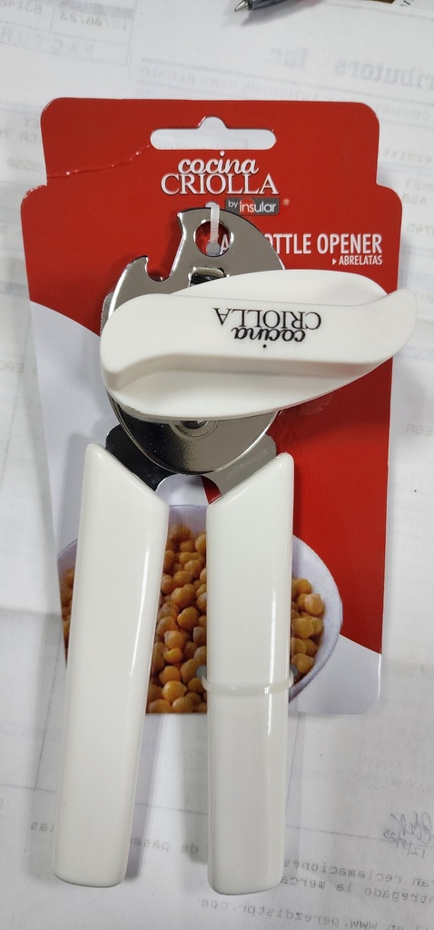 ABRIDOR LATA BOTELLA  COCINA CRIOLLA