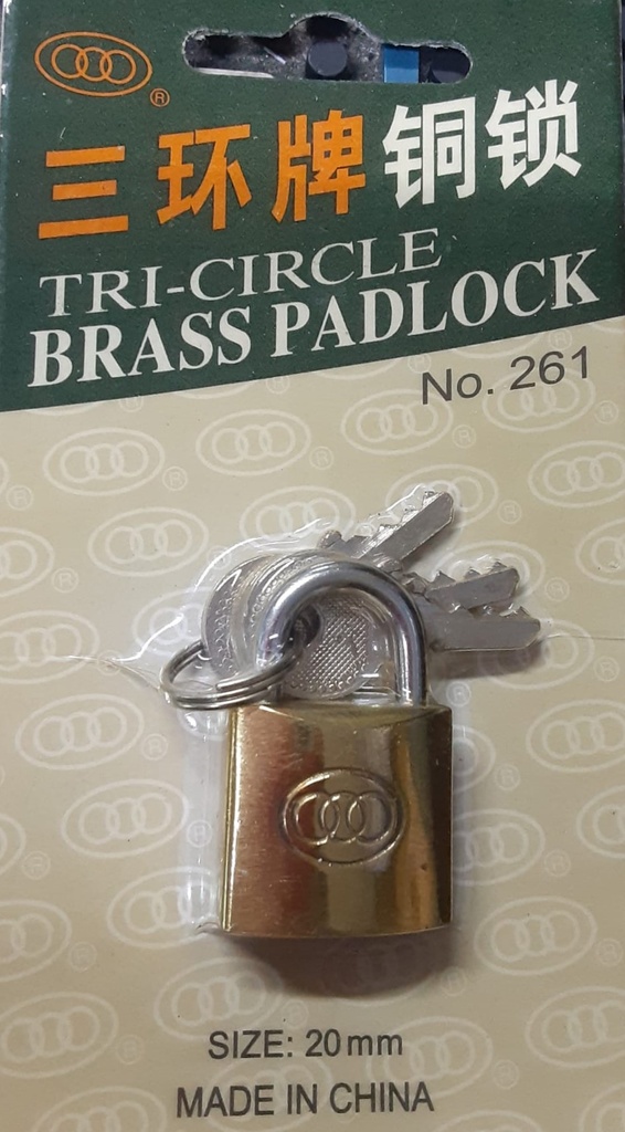 CANDADOS MALETA TRI-CIRCLE