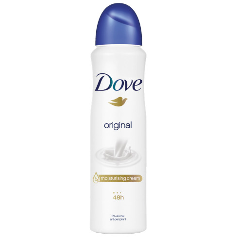 DOVE SPRAY ORIGINAL 48H 150ML