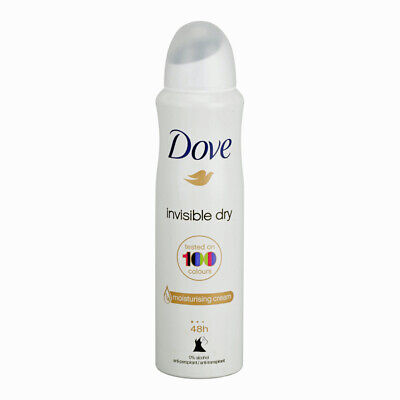 DOVE SPRAY INVISIBLEDRY 48H 150ML