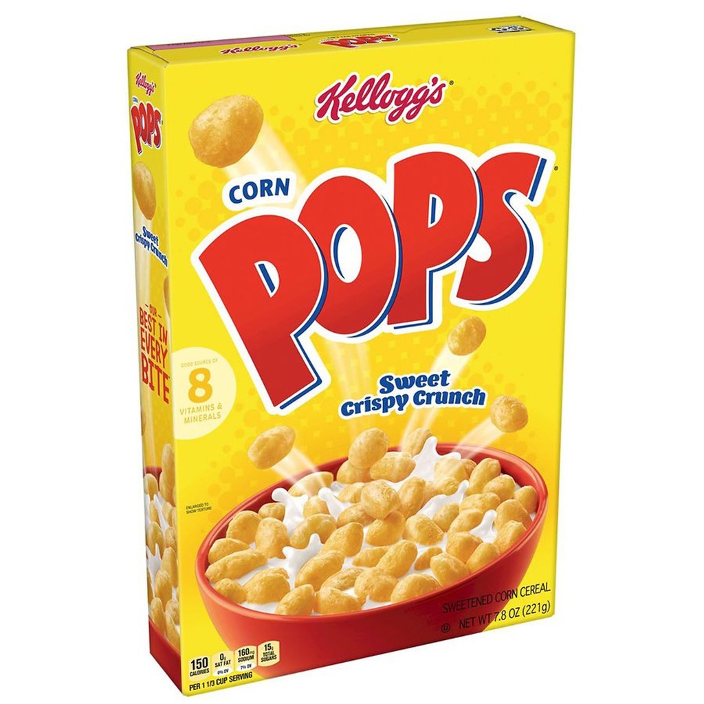KELLOGG'S CORN POPS 7.8oz