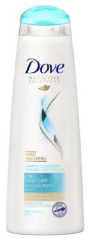 DOVE SHAMPOO 400ml 2IN1 DAILY CARE