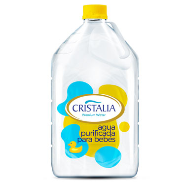 AGUA CRISTALIA PURIFICADA BABY 120oz
