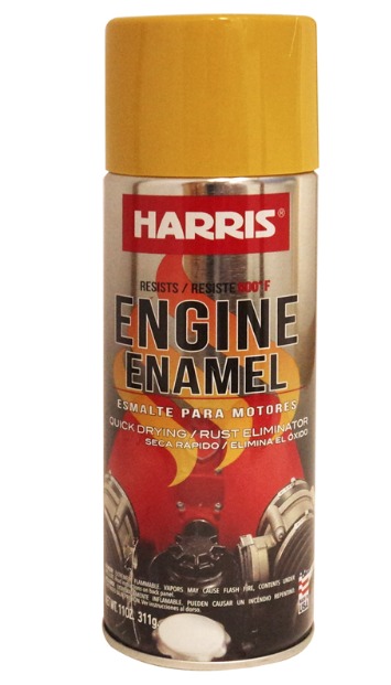 HARRIS ENAMEL CATER YELLOW