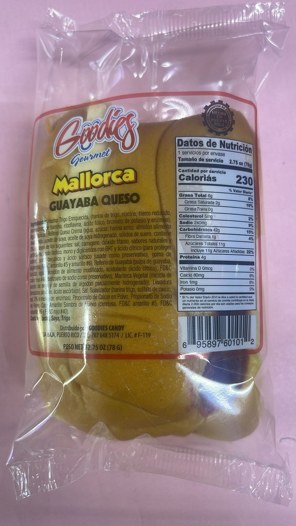 GOODIES MALLORCA GUAVA Y QUESO 2.75oz