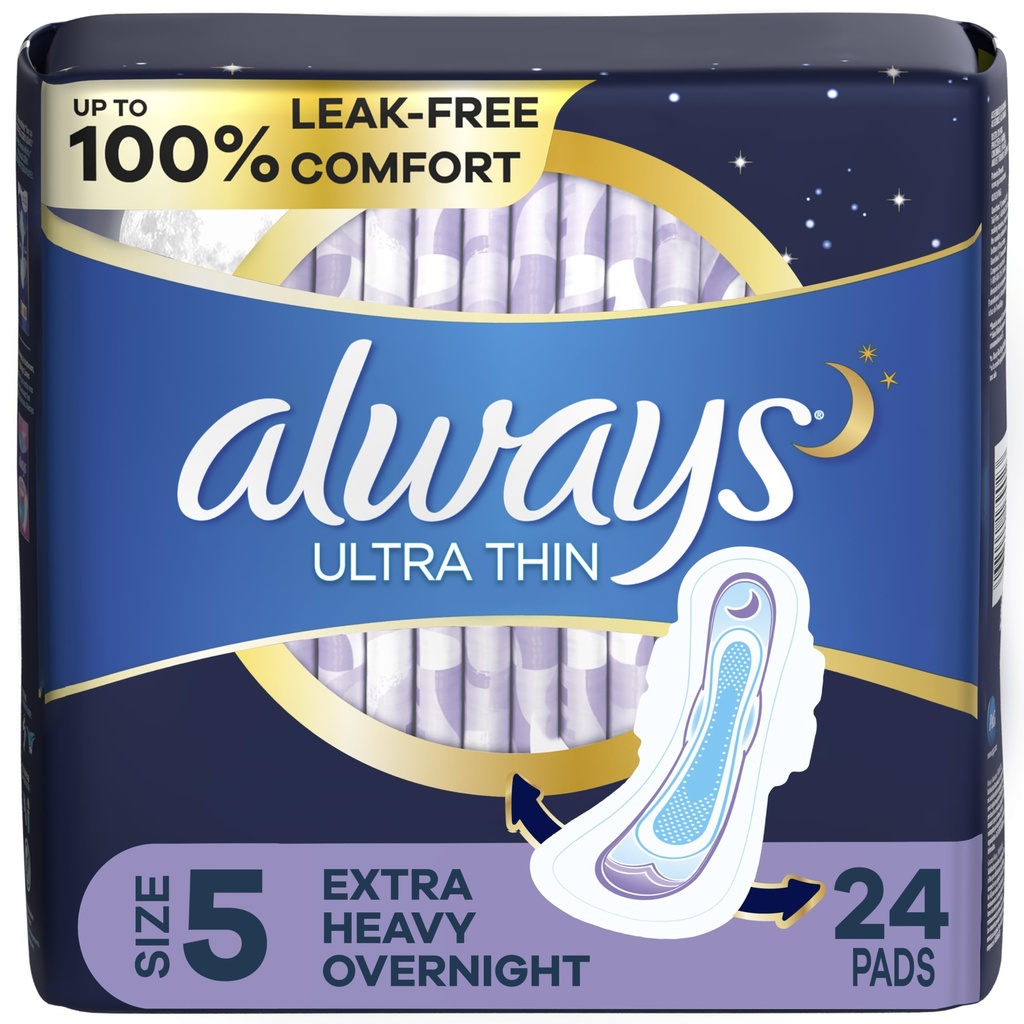 ALWAYS ULTRA THIN OVERNIGHT PQT 24