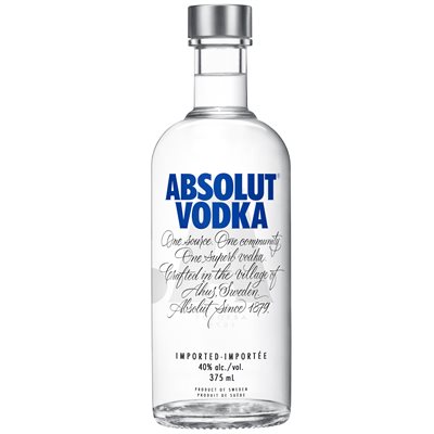 VODKA ABSOLUT 375ml