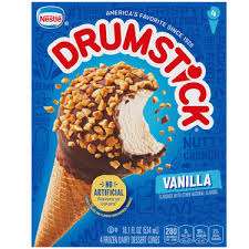 DRUMSTICK VAINILLA PQ4  4.6oz